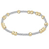Hope Unwritten 4mm Bead Bracelet - Mix Metal