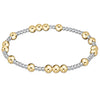 Hope Unwritten 5mm Bead Bracelet - Mix Metal