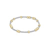 Hope Unwritten 6mm Bead Bracelet - Mix Metal