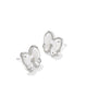 Haley Bow Earring- Silver MOP