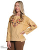 Tru Luxe Dyed Embroidery Sweatshirt