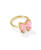 Haley Bow Ring- Gold Blush MOP