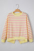 Yellow Stripe Pullover