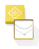 Ari and Haven Heart Necklace Gift Set- Silver