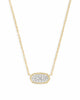 Elisa Two-Tone Fillagree Necklace