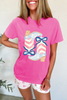 Pink USA Boot Tee