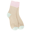 Weekend Garden Mini Crew - Cream Stripe