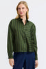 Marina - Stripe & Houndstooth Green