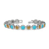 Mosaic Cerrillos Link Bracelet
