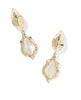 Adriana Scallop Huggie Earring