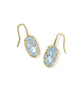 Lee Luxe Earrings- Light Blue