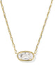 Elisa Short Pendant- Gold