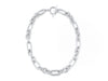 Maude Oval Links T-Bar Statement Necklace
