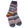 Holiday Seasonal Crew - Navy Multi