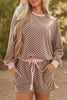 Brown Checker Board Set