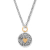 Mystery Of Love Gold Heart Necklace