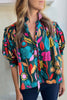 Floral Puff Sleeve Top