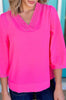 Bright Pink Top
