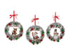 Vintage Tinsel Wreath Ornament