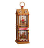 Santa & Elves Lighted Water Bakery