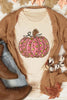 Pink Leopard Pumpkin Tee