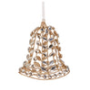 Clear Jeweled Bell Ornament