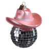 4.25” Pink Disco Cowboy EC Ornament