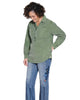 Zip Front Popover -Forest