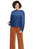 Boatneck Dark Indigo Top