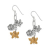 Forever Butterfly French Wire Earrings