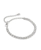 Bella Tennis Bracelet- Silver