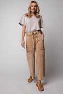 Mineral Wash Pant - Camel