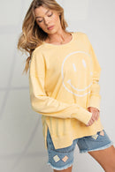 Smiley Yellow Pullover
