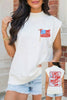 Patriotic Mock Neck