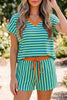 Green Stripe Set