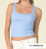 Polka Dot Edge Tank Top