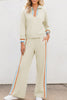 Apricot Striped Set