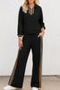 Black Striped Set