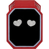 Illumina Celeste Heart Post Earrings Gift Box