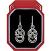 Interlok Braid Leverback Earrings Gift Box
