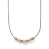 Meridian Petite Station Small 2Tone Necklace