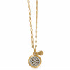 Ferrara2-Tone Luce Small Pendant Necklace