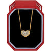 Illumina Celeste Heart Gold Necklace - Gift Box