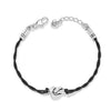 Interlok Single Knot Bracelet - Black
