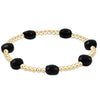 Admire Gold - 3mm Faceted Onyx
