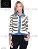 John Mark Knit Stripe Jacket