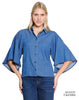 Cape Sleeve Top