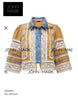 John Mark Woven Lace Inset Jacket