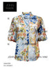 John Mark Floral Elbow Sleeve Blouse