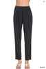 ITY PLEATED WAIST PANTS
